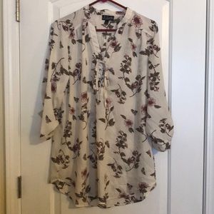 Floral spring top